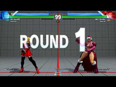 SFV: A4|Gevo vs 801Strider - CPTO North American 3 Losers Final - CPT2017