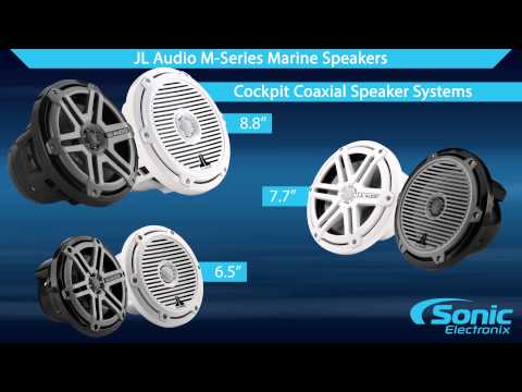 JL Audio M770-CCS-SG-TB - Titanium/Black with Sport Grilles-video