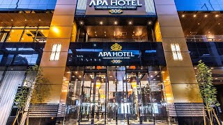 Osaka Japan  hotel  . APA Hotel and Resort Midosuji Hommachi Ekimae Tower