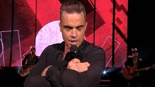 Robbie Williams knalt Party Like A Russian&quot; door de zaal!&quot; | Jonas &amp; Van Geel | VTM
