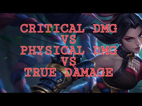 Hanabi Critical Damage Vs Physical Damage Vs True Damage