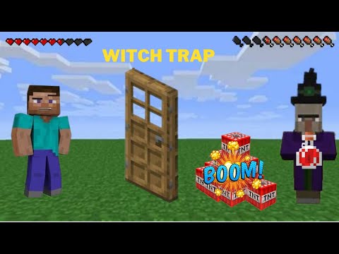 INSANE! Witch Trapped in My Minecraft Thunder Base