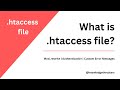 What Is Htaccess File Htaccess Tutorial Knowledgethrusters