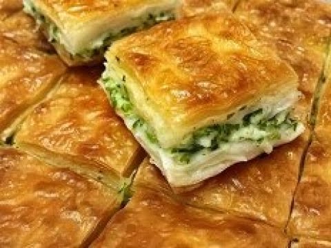 Turkish Su Borek  recipe طرز تهیه قتلمه پنیر دارترکی
