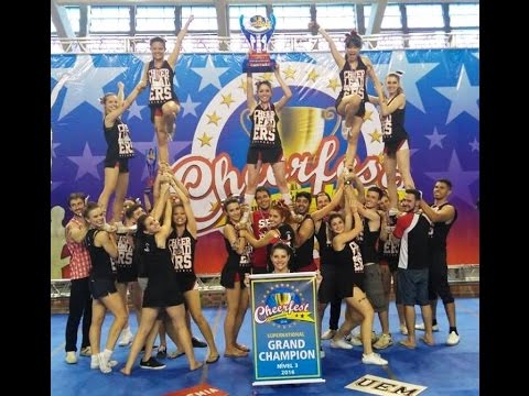 Cheerleaders Epidemia - Campeão Nacional Coed nivel 3 - Cheerfest, RJ, 2016
