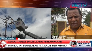 Terkait Pusat Daur Ulang Persampahan Mimika, Ini Penjelasan Plt. Kadis Dlh Mimika