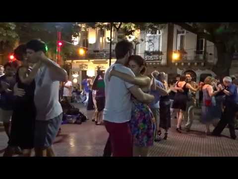 Milonga: an evening of tango dancing in the streets of Buenos Aires