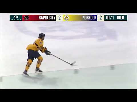 Rapid City Rush at Norfolk Admirals | HIGHLIGHTS | 2.18.22