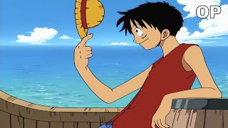 Download lagu One Piece - Opening 1 | 'We Are!' | UHD Creditless   Subtitles mp3