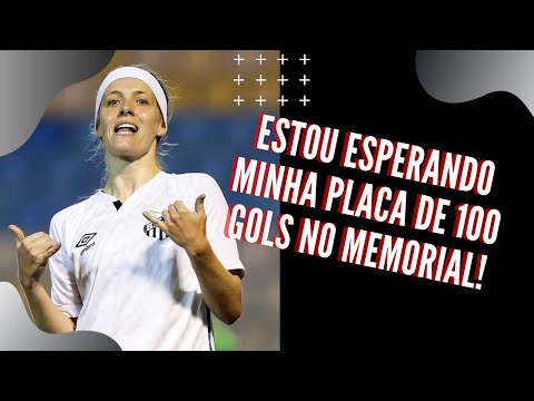 Ketlen chega ao 100 gol pelo Santos e espera homenagens do Clube