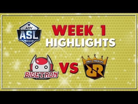 Bigetron vs RRQ ASL Round 1 Highlights - Arena of Valor
