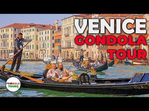 Four Gondola Rides Through Venice Canals | 4 Stunning Tours 🚤🇮🇹