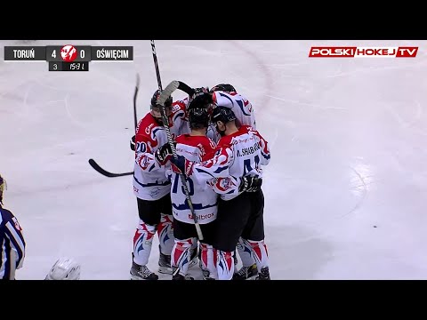 Skrót meczu KH Energa Toruń - Re-Plast Unia Oświęcim (4:0) 15.11.2020