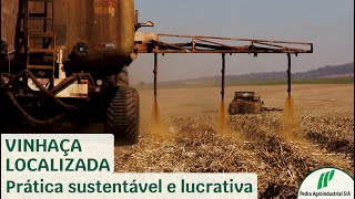 Conheça a técnica de vinhaça localizada da Usina da Pedra
