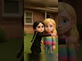 Wednesday and Enid best friends forever! #shortvideo#funny #wednesday