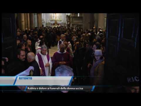 BITONTO | Funerali donna uccisa | TG Teleregione 02 01 2017