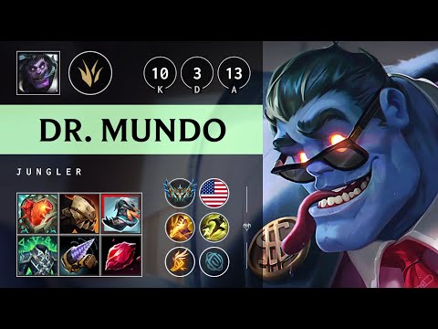Dr. Mundo Jungle vs Taliyah - NA Challenger Patch 25.18