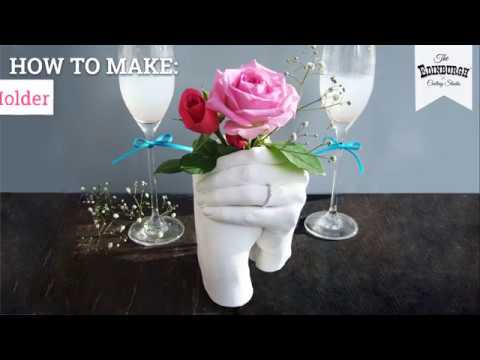How To: Make An Amazing Hand Cast Wedding Flower Holder