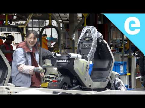 I Went To China To See Inside NIU's Electric Moped Factory