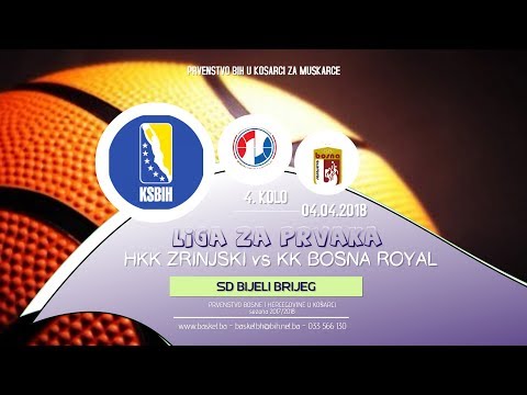 [LIVE] ◘ Zrinjski vs Bosna Royal ◘ 4 kolo ◘ KSBIH ◘ Liga za prvaka ◘ 2017/2018 HD
