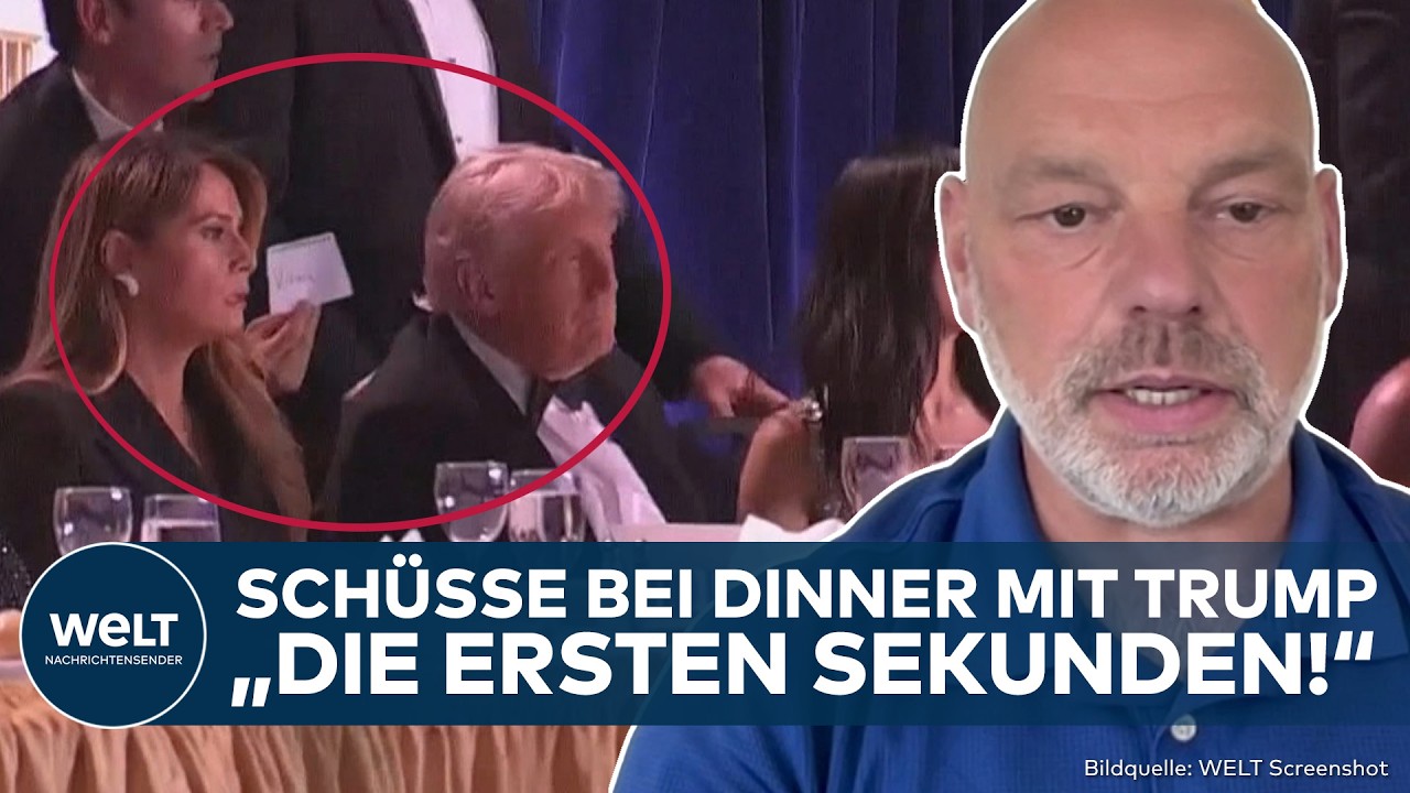 WASHINGTON: Schüsse bei Dinner mit Trump im Hilton! Attentat verhindert! Ex-KSK-Soldat packt aus
