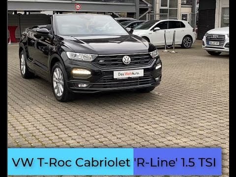 Gebrauchtwagen der Woche KW13 2021 Volkswagen T-Roc Cabriolet 'R-Line'