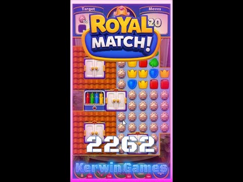 Royal Match Level 2262 - No Boosters Gameplay