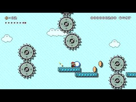 ★ The snowball platformer 2 ★ by Marionirva 🍄 Super Mario Maker 2 ✹Switch✹ #bdq