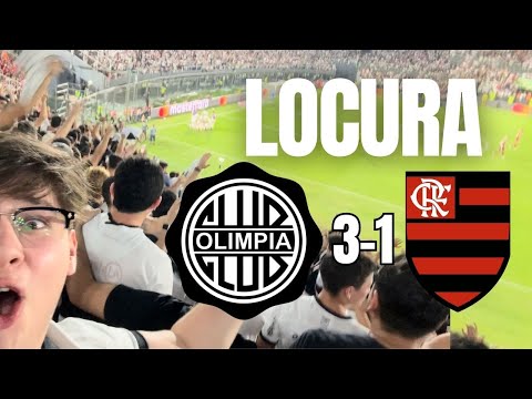 OLIMPIA VS FLAMENGO DESDE EL ESTADIO!!!!