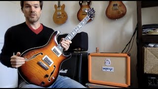 Video thumbnail for PRS SE HOLLOWBODY II REVIEW by Emmanuel's guitar ship