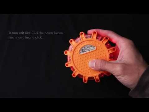 The ORIGINAL Wagan FRED LED Light - How-to use / battery replacement (#2639)