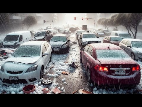 Violent Storm, Hail & Floods Hit Prato, Montemurlo & San Terenzo, Italy | August 2025 Disaster