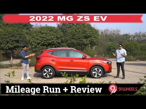2022 MG ZS EV Detailed First Drive Review || Mileage Run Included