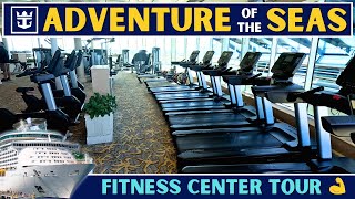 Royal Caribbean Adventure of the Seas Gym Tour | Vitality Fitness Center Walkthrough