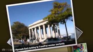 preview picture of video 'Plymouth Rock - Plymouth, Massachusetts, United States'