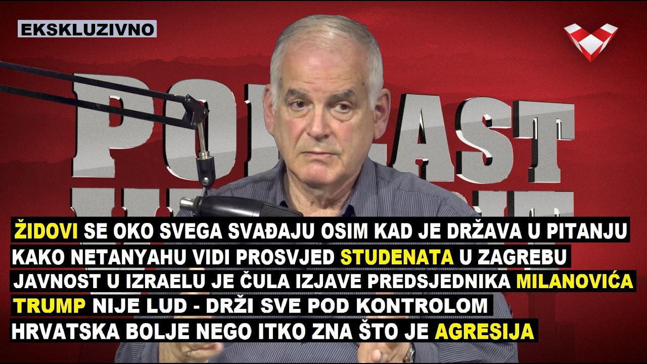 PODCAST VELEBIT - Netanyahu: I Jabotinsky je kao i Thompson bio nazivan fašistom i nacistom