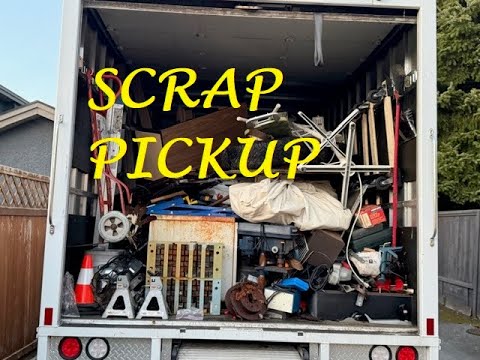 Two Scrap Metal Pickups With Lots Good Stuff