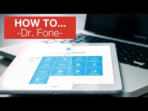 ALLE FEATURES von Dr.Fone erklärt - iPhone DATEN WIEDERHERSTELLEN/REPARIEREN
