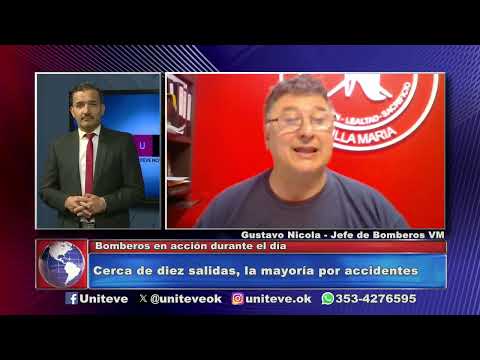 Incendio en barrio Parque Norte