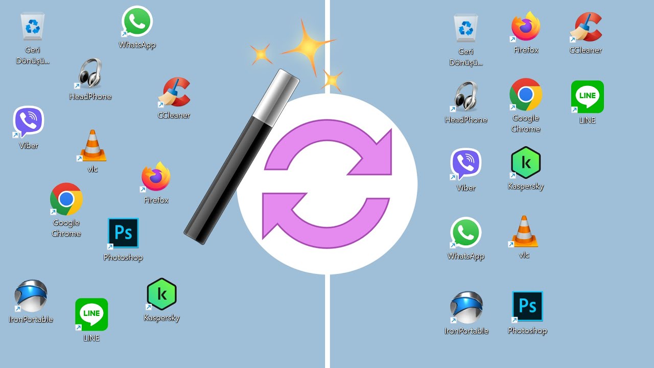 ReIcon (Restore Desktop Icon Layouts)