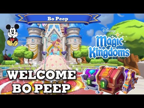 WELCOME BOO PEEP! Disney Magic Kingdoms Gameplay Walkthrough Ep. 5