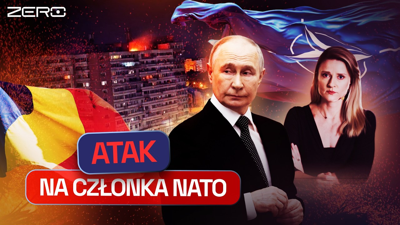 ROSYJSKI DRON SPADŁ NA BLOK W RUMUNII. REAKCJA NATO I POLSKI