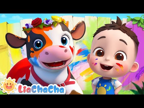 Lola the Cow Song | La Vaca Lola | Color Song for Babies | Kids Songs & Nursery Rhymes | LiaChaCha