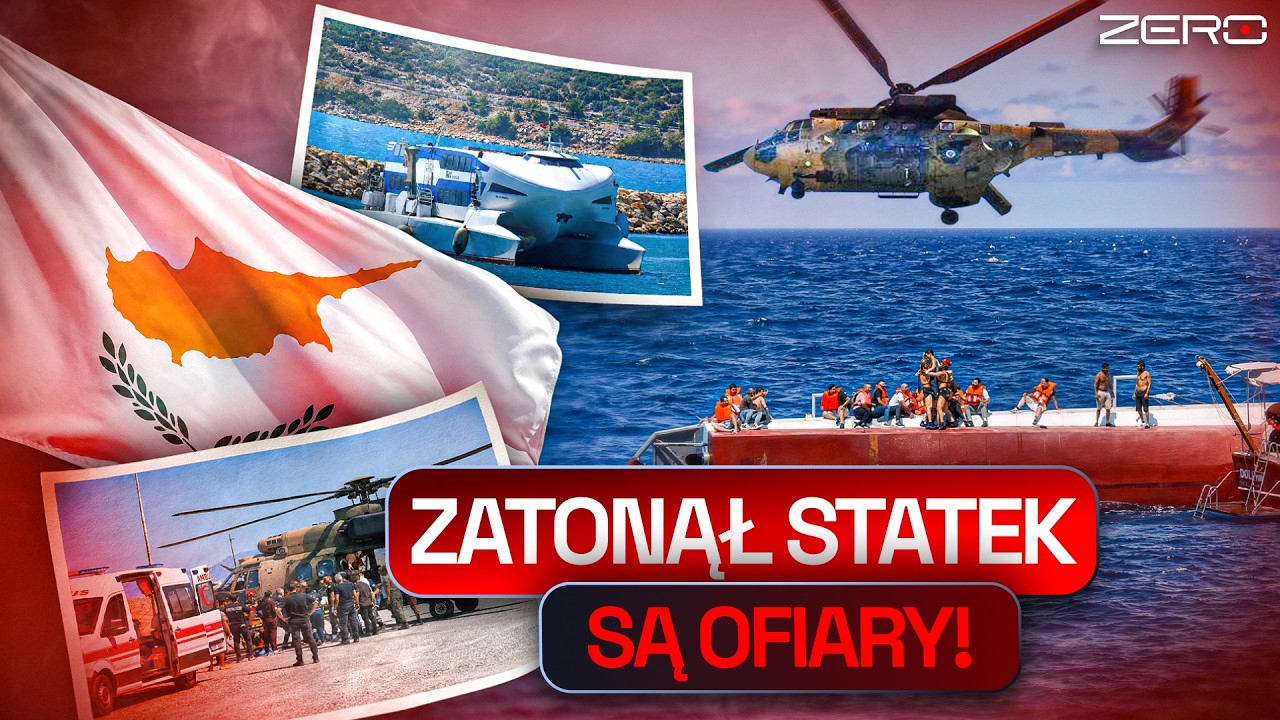 KATASTROFA PROMU U WYBRZEŻY CYPRU. NA POKŁADZIE OK. 270 OSÓB, SĄ OFIARY