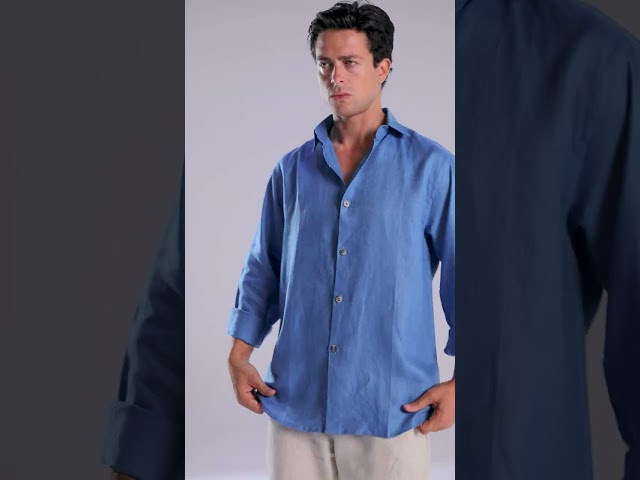 قميص ازرق تيفاني