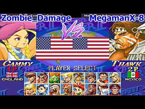 Super Street Fighter II X: Grand Master Challenge - Zombie_Damage vs MegamanX-8