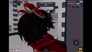 Playing Roblox with my brother