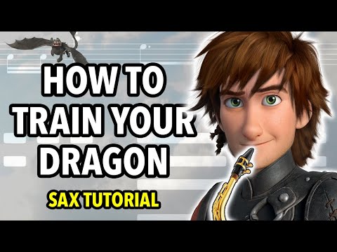 How to play the Flying Theme from How To Train Your Dragon | Saxplained