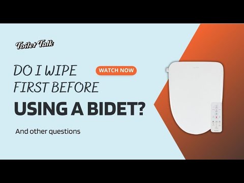 Do I Need to Wipe First Before Using a Bidet? And Other Questions!