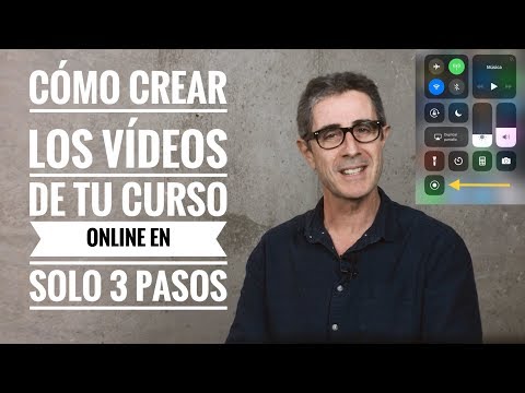 Cómo crear los videos de tu curso online en 3 pasos y sin miedo a la técnica